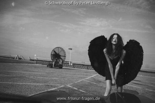 Angel Looks von Schwarzkopf by Peter Lindbergh 